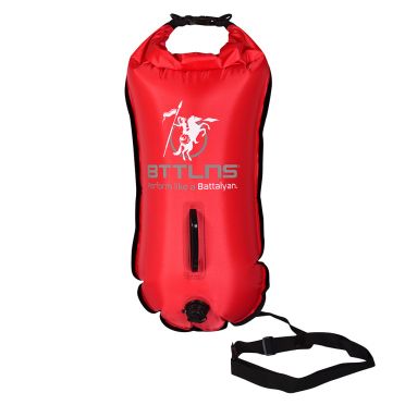 BTTLNS Saferswimmer Sicherheitsboje 28 liter Poseidon 1.0 Rot