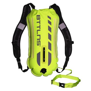 BTTLNS Saferswimmer Sicherheit beleuchtete Schwimmboje Scamander 2.0 Neon Grün 