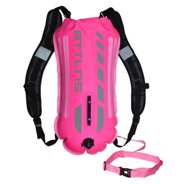 BTTLNS Saferswimmer Sicherheit beleuchtete Schwimmboje Scamander 2.0 Rosa