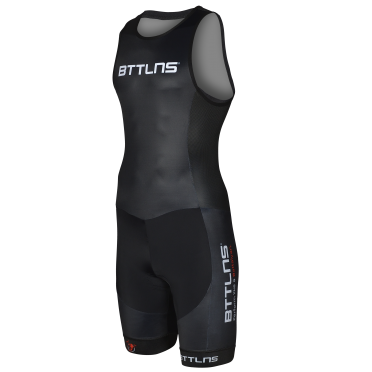 BTTLNS Gods ITU Trisuit Ärmellos Schwarz Nemesis 1.0