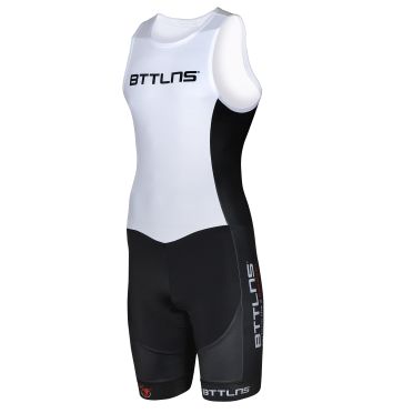 BTTLNS Gods ITU Trisuit Ärmellos Weiß Nemesis 1.0