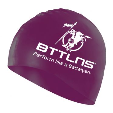 BTTLNS Silicone Badekappe Neon-Lila Absorber 2.0
