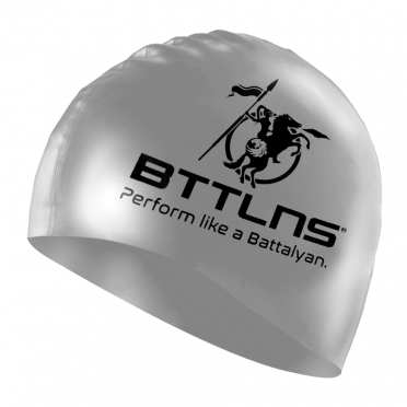 BTTLNS Silicone Badekappe Prestige Silber Absorber 2.0