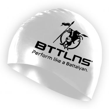 BTTLNS Silicone Badekappe Weiß Absorber 2.0