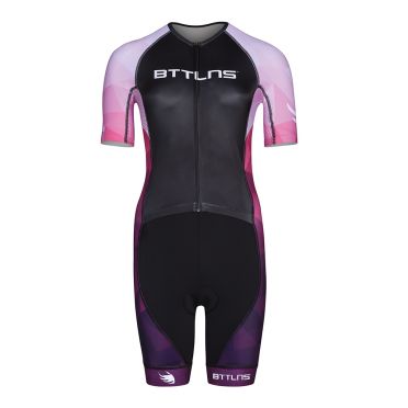 BTTLNS Typhon 2.0 SE Trisuit Kurzarm Lila Damen