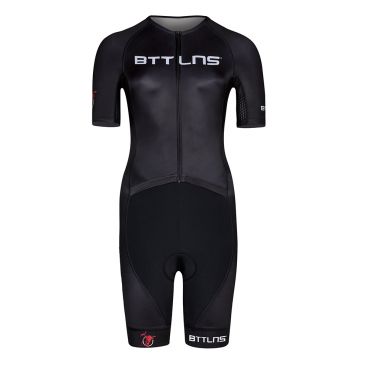 BTTLNS Typhon 2.0 Trisuit Kurzen Ärmel Schwarz Damen