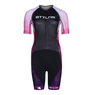 BTTLNS Typhon 2.0 SE Trisuit Kurzarm Lila Damen 