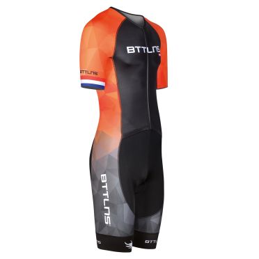 BTTLNS Typhon 2.0 SE Trisuit Kurzarm Orange Herren 