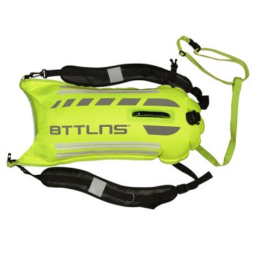 BTTLNS Saferswimmer Sicherheit beleuchtete Schwimmboje Scamander 2.0 Neon Grün