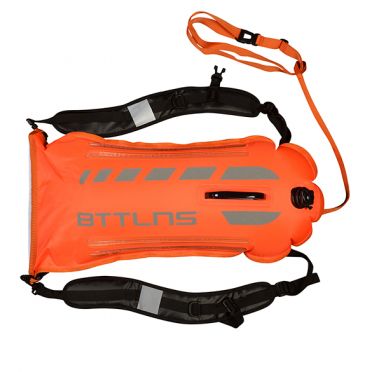BTTLNS Saferswimmer Sicherheit beleuchtete Schwimmboje Scamander 2.0 Orange