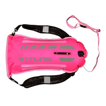 BTTLNS Saferswimmer Sicherheit beleuchtete Schwimmboje Scamander 2.0 Rosa