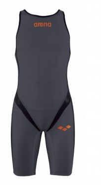 Arena Carbon pro Rear zip Ärmellos Trisuit dunkelgrau Herren 