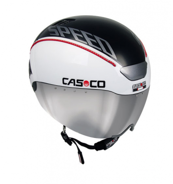 Casco SPEEDtime Fahrradhelm Schwarz/Weiß