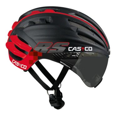 Casco SPEEDairo RS Fahrradhelm Schwarz/Rot
