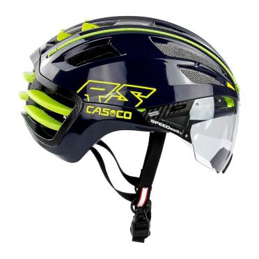 Casco SPEEDairo 2 RS Fahrradhelm Blau/Gelb