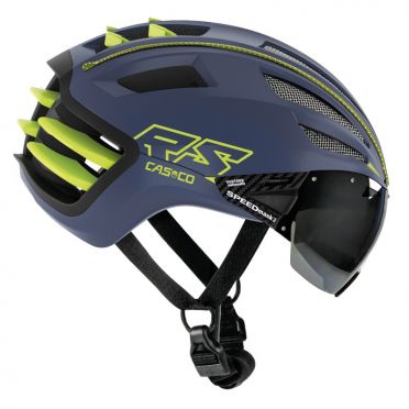Casco SPEEDairo 2 RS Fahrradhelm Blau/Gelb