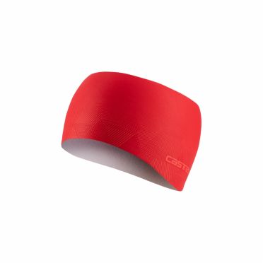 Castelli Pro thermal Stirnband Rot