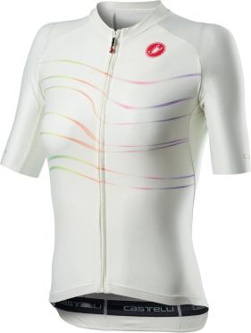 Castelli Aero Pro W FZ SS trikot türkis Damen