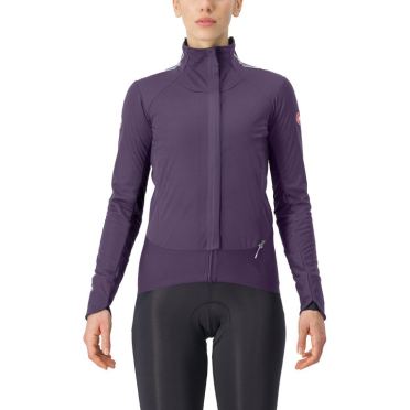 Castelli Alpha Doppio RoS Langarm Radjacke Lila Damen 