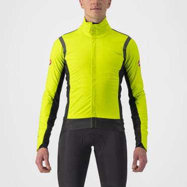 Castelli Alpha RoS 2 Radjacke Grun/Gelb Herren 