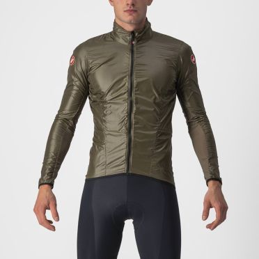 Castelli Aria shell Radjacke Braun Herren 