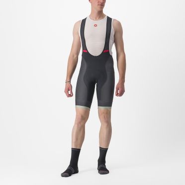 Castelli Competizione kit bibshort Trägerhose Schwarz/Hellgrun Herren 