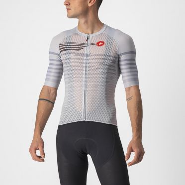 Castelli Climber's 3.0 SL Kurzarmtrikot Silber/Grau Herren 