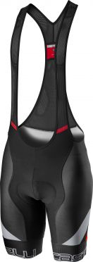 Castelli Competizione kit bibshort Trägerhose Schwarz/Grau/Rot Herren