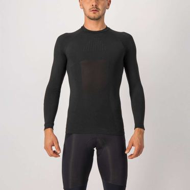 Castelli Core Seamless Unterhemd Langarm Schwarz Herren