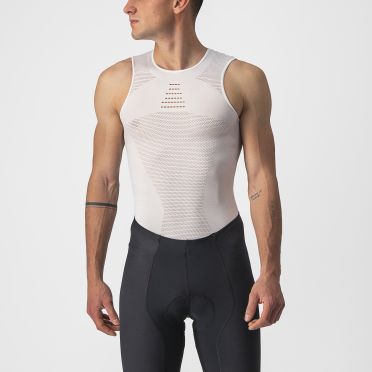 Castelli Core Seamless Unterwäsche Armellos Weiss Herren 