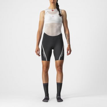 Castelli Velocissima 3 short Schwarz/Weiss Damen 