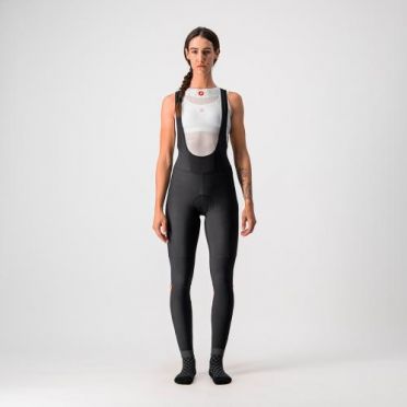 Castelli Velocissima bibtight Trägerhose Schwarz/Rosa Damen