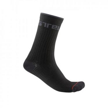 Castelli Distanza 20 Radsocken Schwarz Herren 