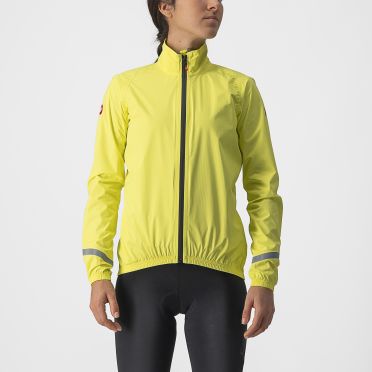 Castelli Emergency 2 Regenjacke gelb Damen 