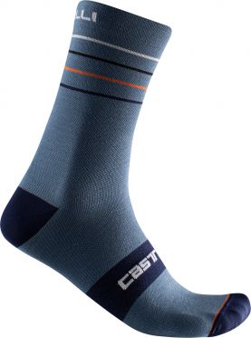 Castelli Endurance 15 Radsocken Blau Herren 