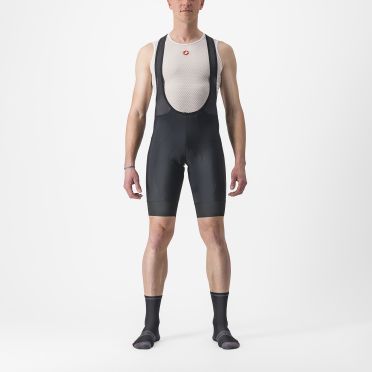 Castelli Entrata bibshort 2 Trägerhose Schwarz Herren 