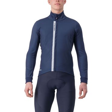 Castelli Entrata Langarm Radjacke Blau Herren 