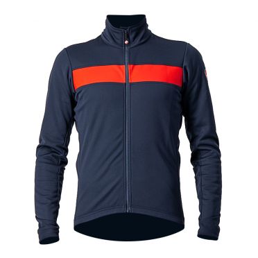 Castelli Raddoppia 3 Radjacke Savile Blau Herren 