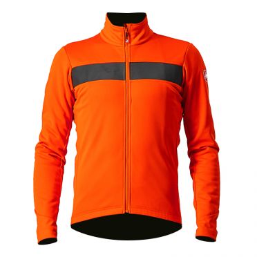 Castelli Raddoppia 3 Radjacke Orange Herren 