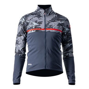 Castelli Finestre Langarm Radjacke Blau Herren
