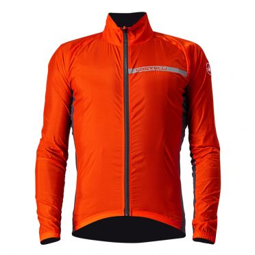 Castelli Squadra Stretch Radjacke Rot Herren