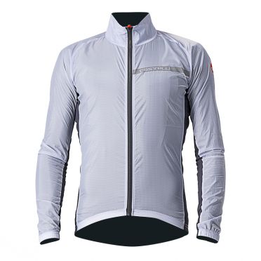 Castelli Squadra Stretch Radjacke Siblergrau Herren 