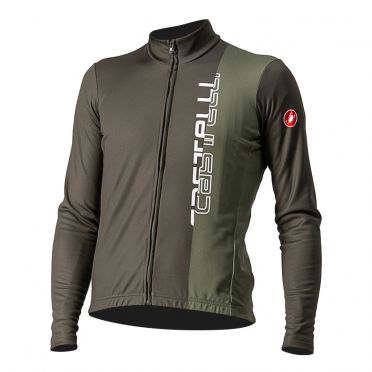 Castelli Traguardo Langarm Radrikot Grun Herren