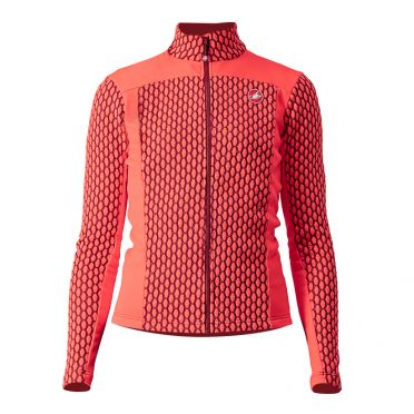 Castelli Sfida 2 Radtrikot lange Ärmel Rosa Damen 