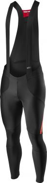 Castelli Sorpasso RoS Trägerhose Schwarz/Rot Herren