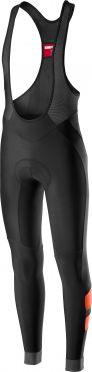 Castelli Velocissimo 4 Trägerhose Schwarz/Orange Herren