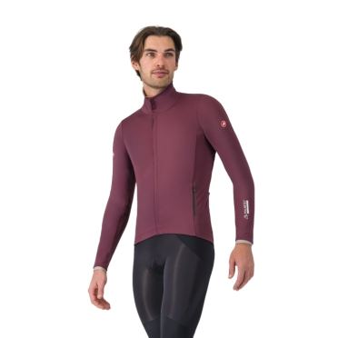 Castelli Alpha 150 radjacke deep bordeaux/clay herren 