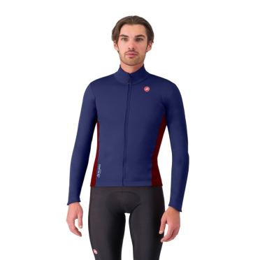 Castelli Entrata 2 radjacke belgian blue/bordeaux herren 