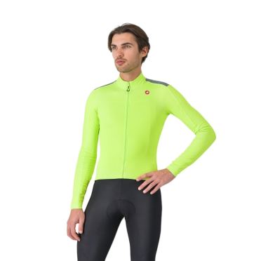 Castelli Puro 4 radjacke electric lime herren 