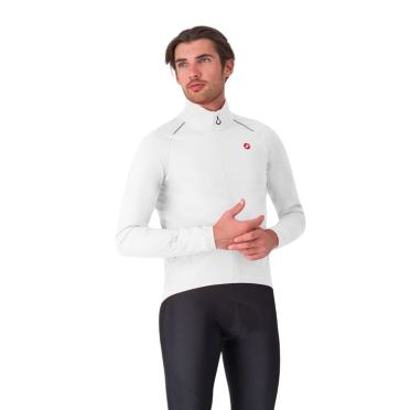 Castelli Emergency 3 Rain Jacket langarm white herren 